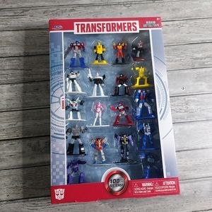 Transformers Nano Metalfigs Die-Cast 18 Figures Collector's Set Jada NEW 2022